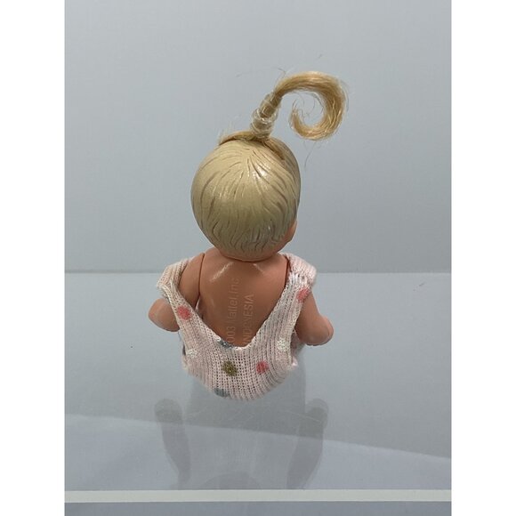 Barbie Happy Family Neighborhood Toddler Nikki Doll Blonde Hair Polka Dot Outfit - Picture 2 of 3